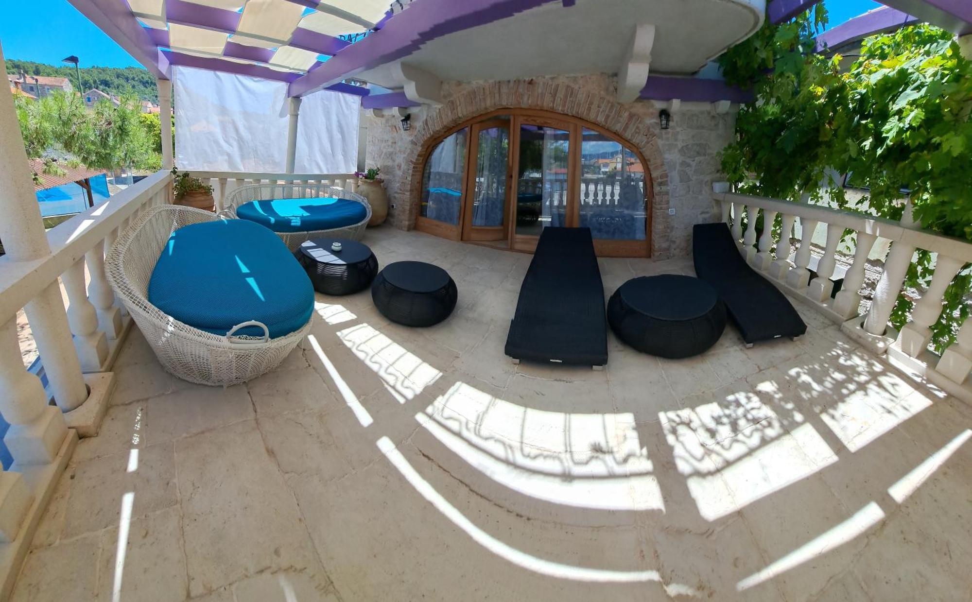 Appartamento Jardin Kapetanova Kuca Veli Iž Esterno foto